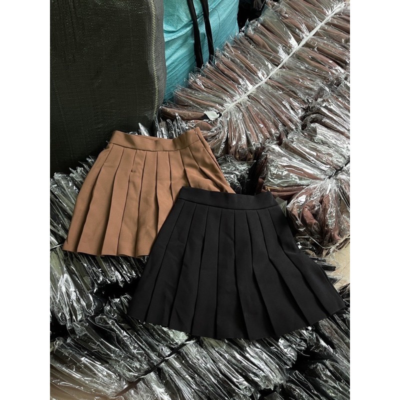 Chân váy xếp ly 2 màu dành cho nữ | BigBuy360 - bigbuy360.vn