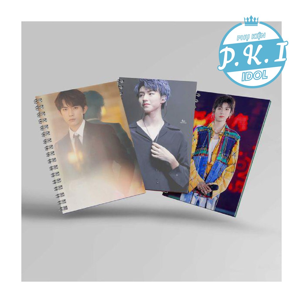 COMBO 3 NOTEBOOK + 3 POSTER A4 TFBOYS - QUÀ TẶNG C-POP