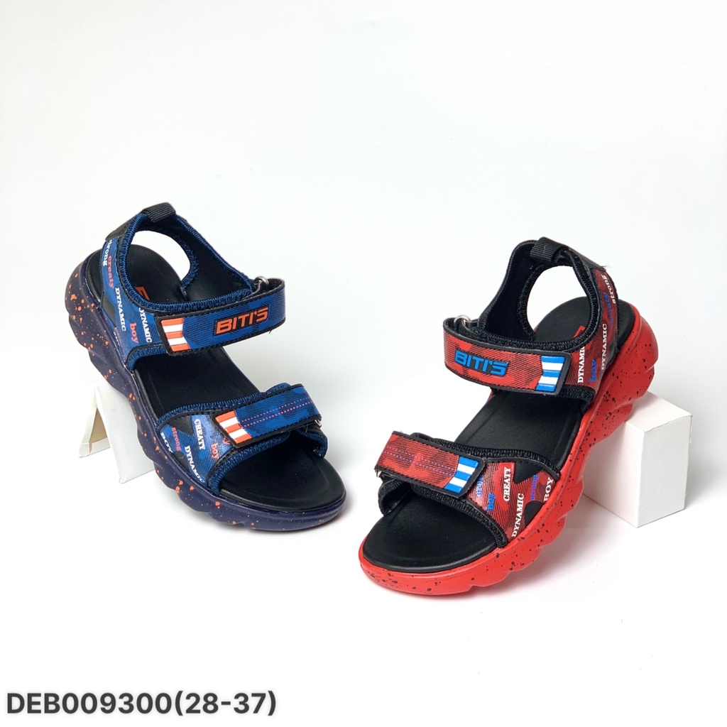 Sandal bé trai BlTIS 28-37 ❤️FREESHIP❤️ Dép quai hậu học sinh họa tiết vảy sơn đế siêu nhẹ DEB009300
