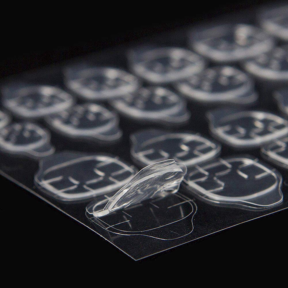 Tấm dán hai mặt màu trong suốt chống thấm nước dùng cho làm móng DIY