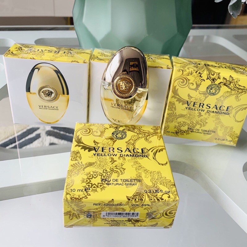 Nước hoa nữ  mini Versace Yellow Diamond 10ml | BigBuy360 - bigbuy360.vn