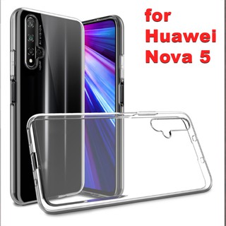 Ốp lưng dẻo silicon trong suốt Huawei Nova 5
