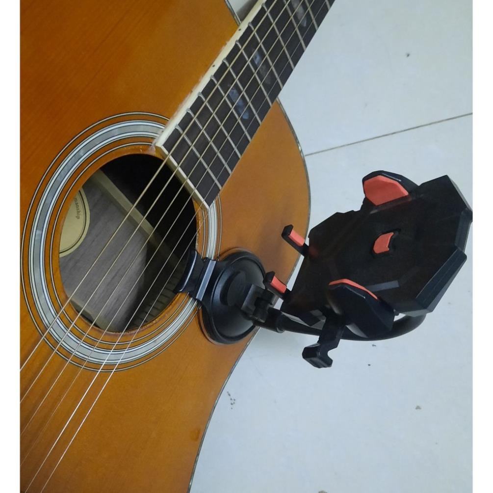 kẹp điện thoại,giá để điện thoại,Giá để điện thoại gắn trên đàn guitar - Thiết bị Đoàn Đội