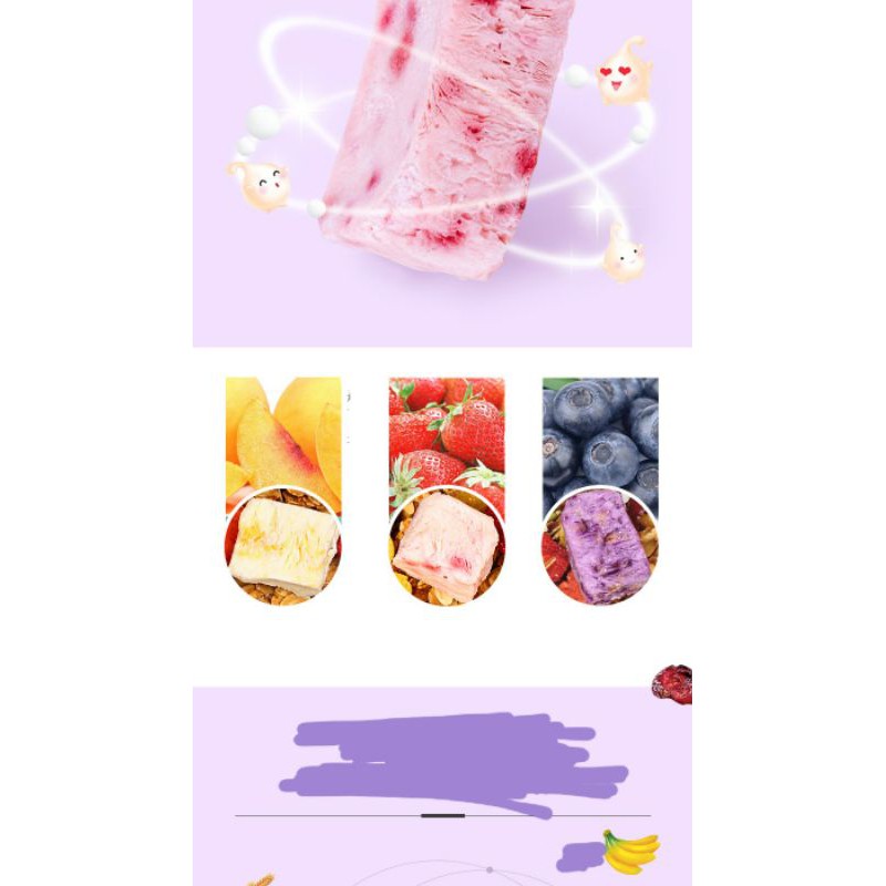 ngũ cốc nướng mix đủ vị sữa chua hoa quả | BigBuy360 - bigbuy360.vn