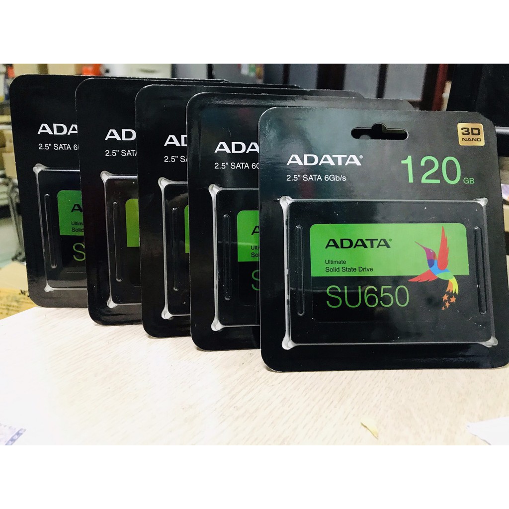 Ổ cứng SSD ADATA SU650 120GB 2.5" Sata III
