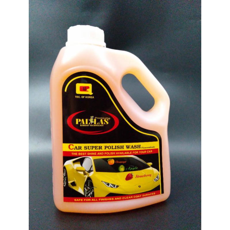 Dung dịch rửa xe Pallas Car Super Polish Wash 1.5 Lít