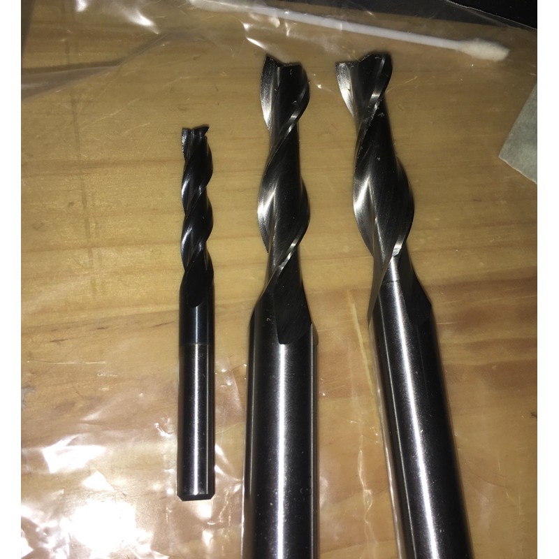 Mũi phay spiral up-cut bit- cốt 12.7mm- đường kính 8,10,12mm