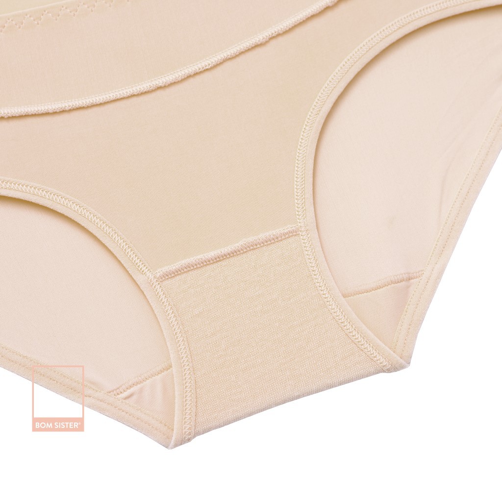 Quần lót thun màu trơn lưng gấp BOM SISTER Q3017 | BigBuy360 - bigbuy360.vn