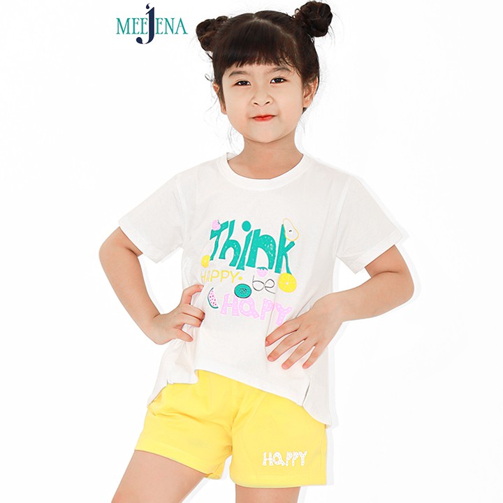 Đồ bộ bé gái 11-38 kg Ngắn Tay 100% COTTON - MEEJENA - 1257