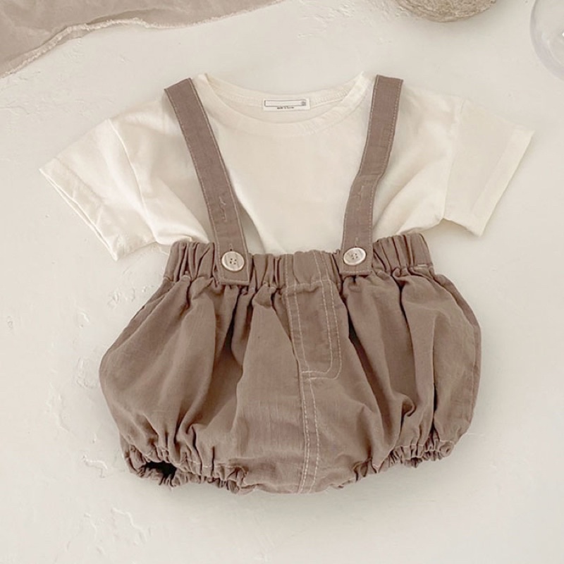 BÍ NGÔ Set yếm kèm áo cho bé mã 535775