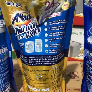 Nước giặt khử mùi Attack 1.2kg