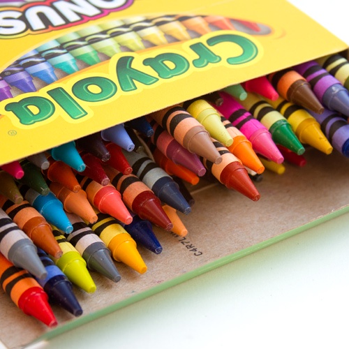 Bộ 64 bút chì màu sáp Crayola 64 CRAYON COLORS