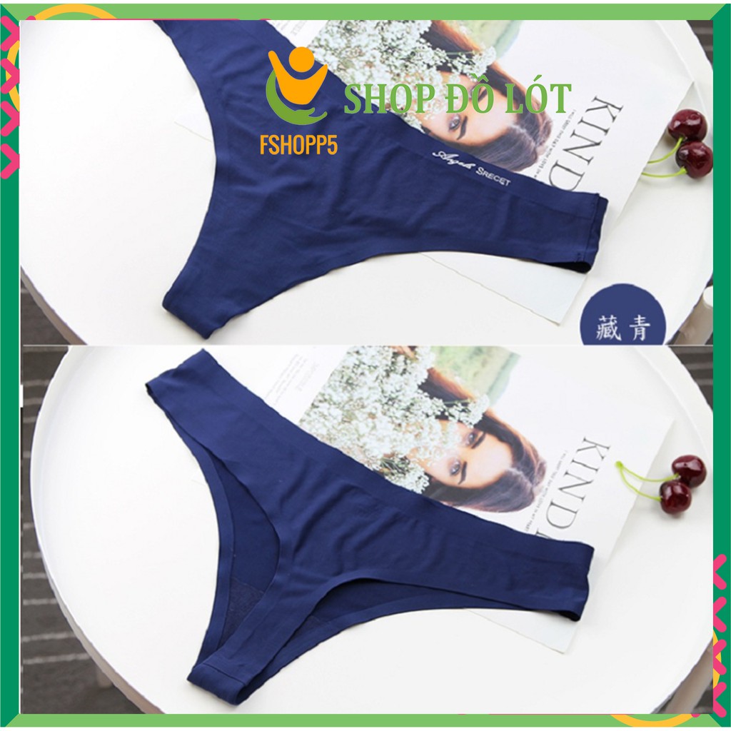 Quần lót nữ su trơn - Quần lọt khe quyến rũ không lộ viền LOTNU11