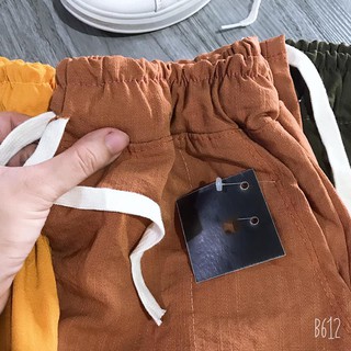 Quần Jogger đũi thêu cá tính