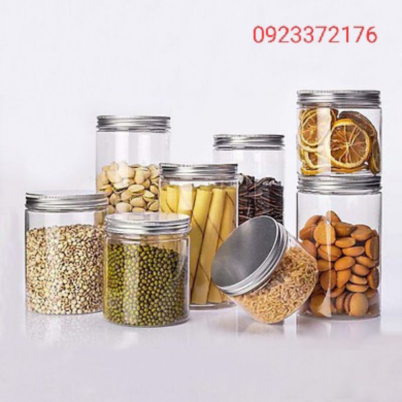 (  ) [RẺ VÔ ĐỊCH] - Hộp, Hũ Nhựa PET 200ml, 250ml, 500m, 600ml, 700ml, 750ml, 1000ml, 1200ml Nắp vặn Chọn Màu - Giá Xưởn