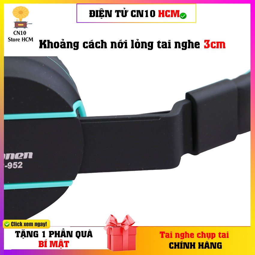 Headphone có dây KANEN chính hãng có mic âm thanh hay BH 12 tháng đổi mới