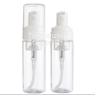 Chai nhựa ấn tạo bọt 100ml