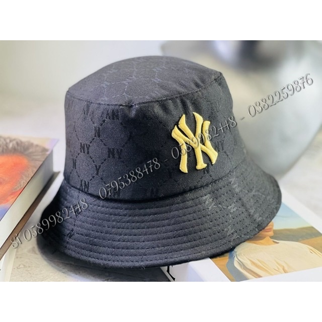 Mũ bucket MLB họa tiết chữ cao cấp xịn thời trang nam nữ