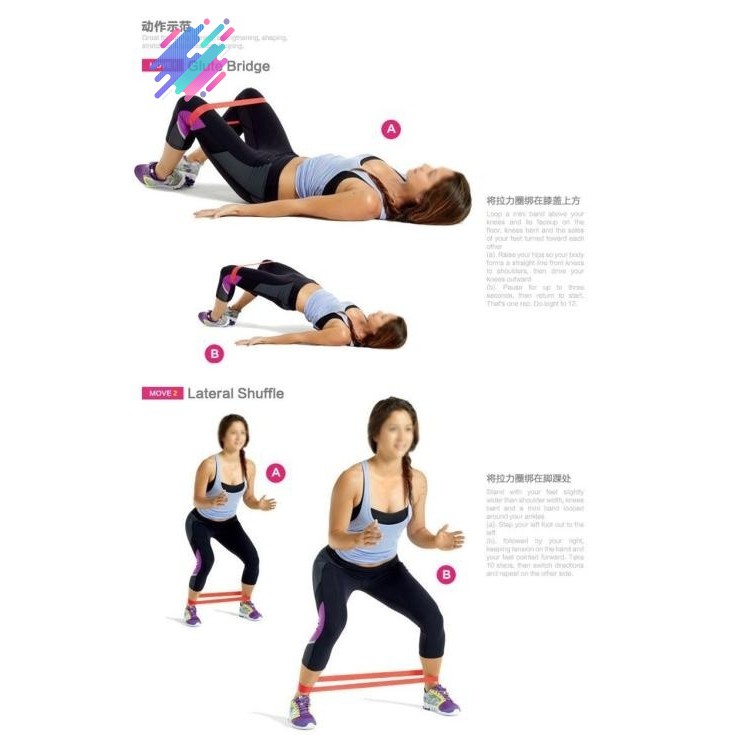 Dây đai cao su latex đàn hồi kháng lực luyện tập thể thao