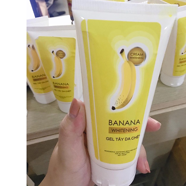 Gel Tẩy Da Chết Banana Cream Whitening 250g