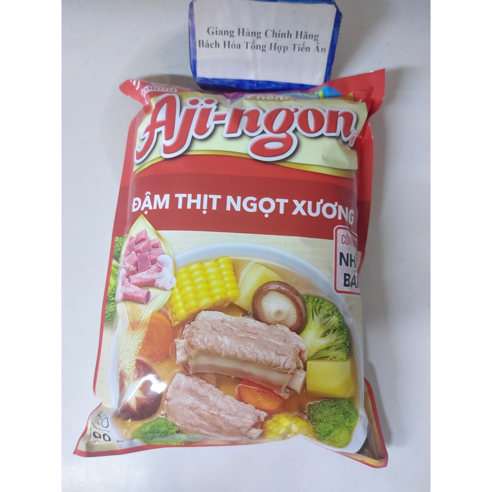 Hạt nêm xương, thịt heo  Aji-ngon gói 900g
