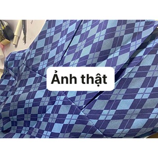 [kèm ảnh thật] Set áo váy kẻ caro