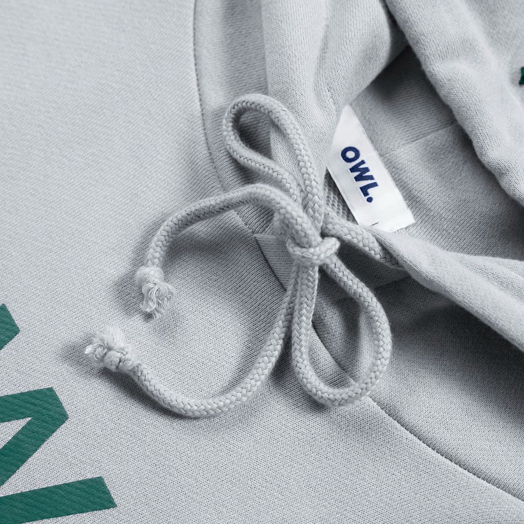 [Mã LTP50 giảm 50000 đơn 150000] OWL BRAND® Essential Hoodie - Áo khoác chui đầu có mũ màu Xám | BigBuy360 - bigbuy360.vn