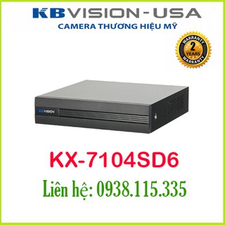 Đầu ghi hình 4 kênh 5 in 1 KBVISION KX-7104SD6
