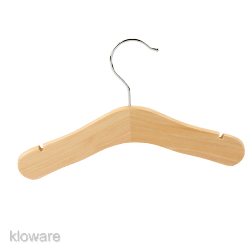 Giá Đỡ Móc Quần Áo Bằng Gỗ Dành Cho Trẻ Em