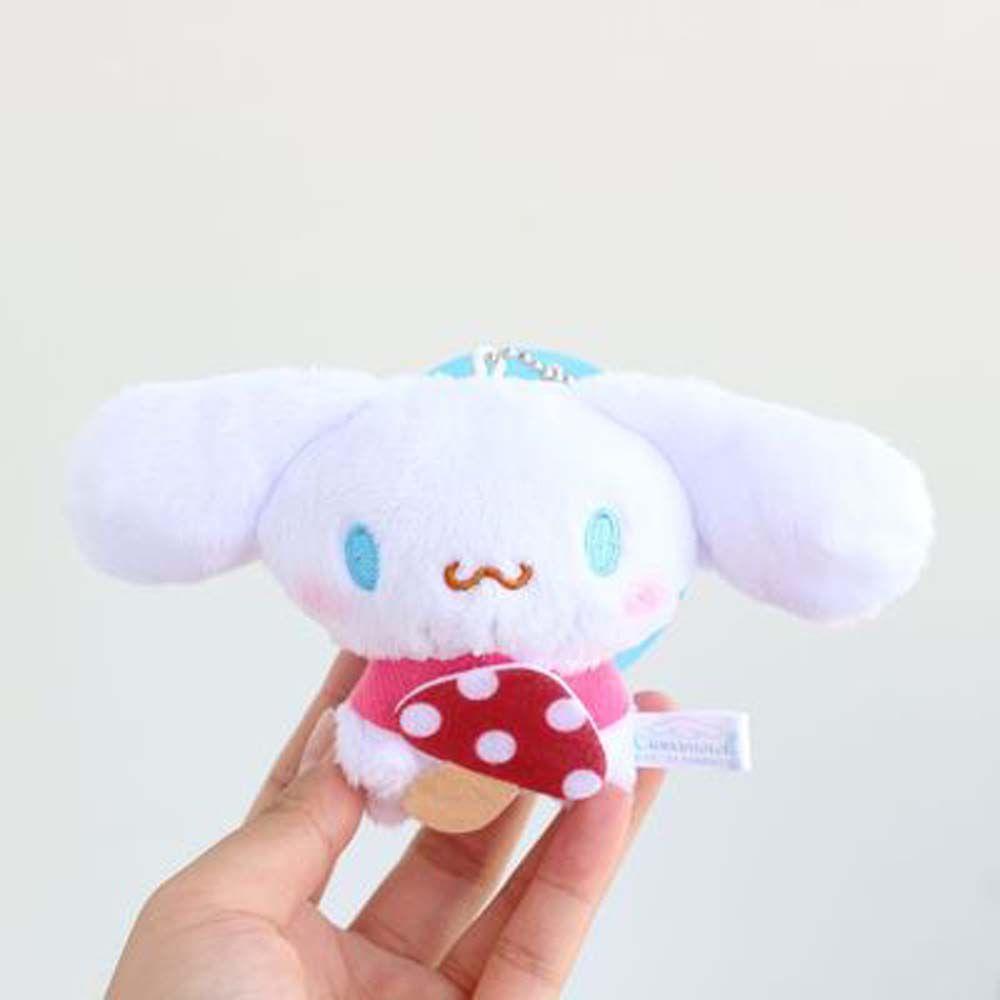 Móc Khóa Hình Mèo / Thỏ Tai To Nhồi Bông Dễ Thương