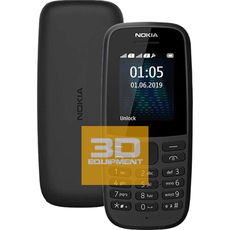 Điện thoại di động Nokia 105 2 sim 2019 - Hàng chính hãng | BigBuy360 - bigbuy360.vn