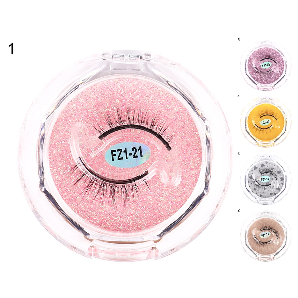 [Hàng mới về] Lông mi giả dày tự dính không cần keo trang điểm tiện lợi