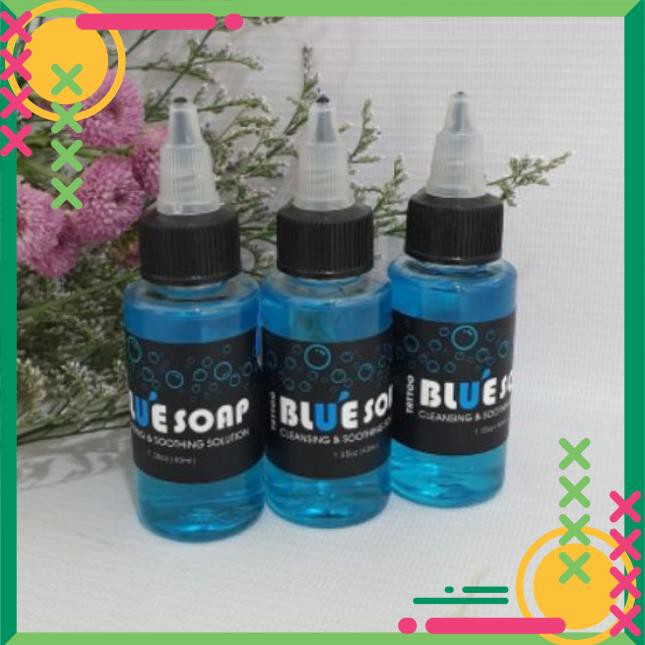 Nước Rửa BlueSoap ⇉ Dung Dịch Vệ Sinh⇉ Nước Vệ sinh Sau Xăm hình-30ml