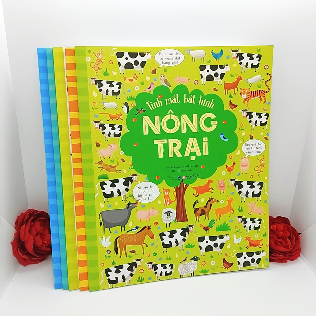 Sách - Tinh mắt bắt hình 7 cuốn (lẻ cuốn) (ĐA-Montyclub)