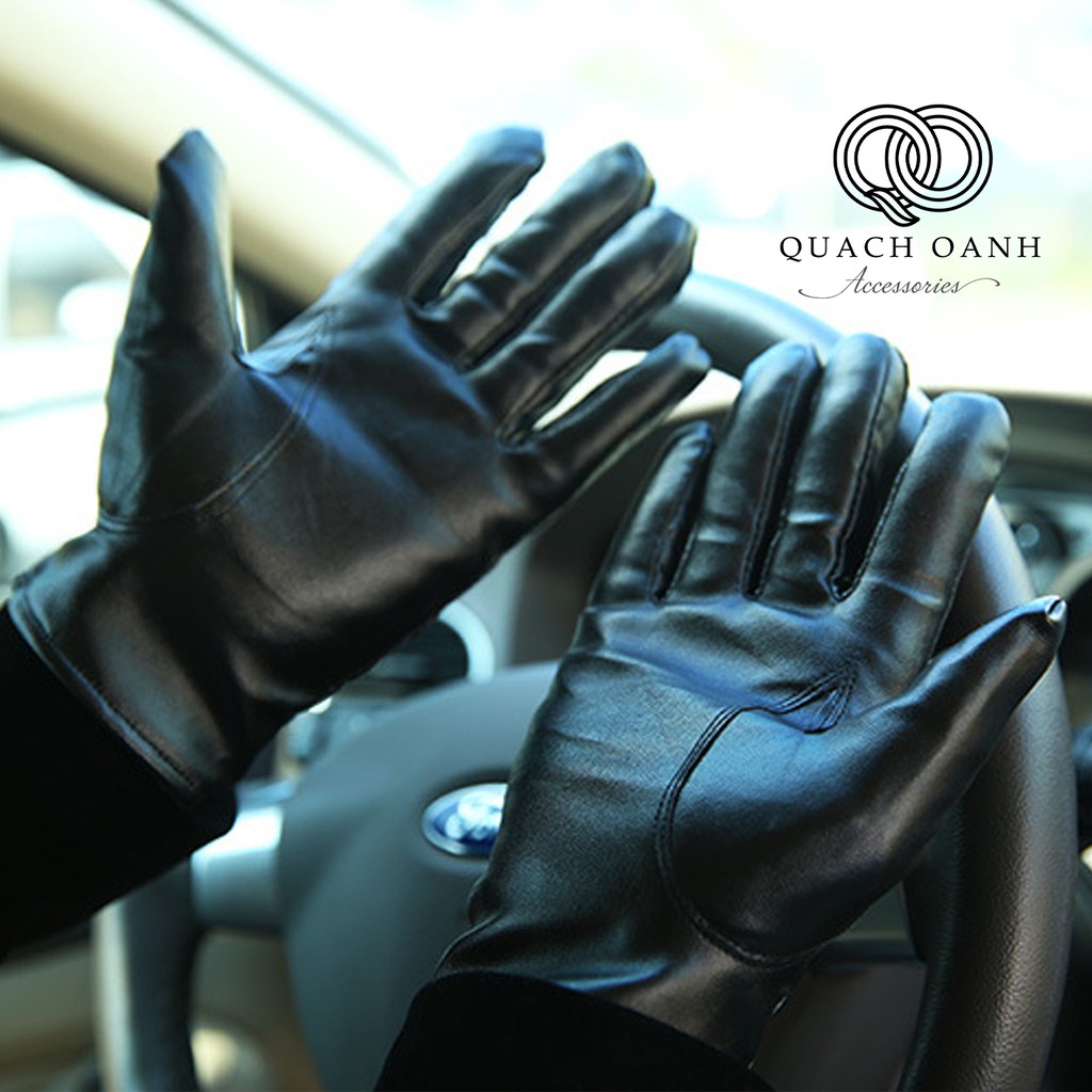 Găng tay da giữ ấm, chống nước cho nam và nữ - GT25