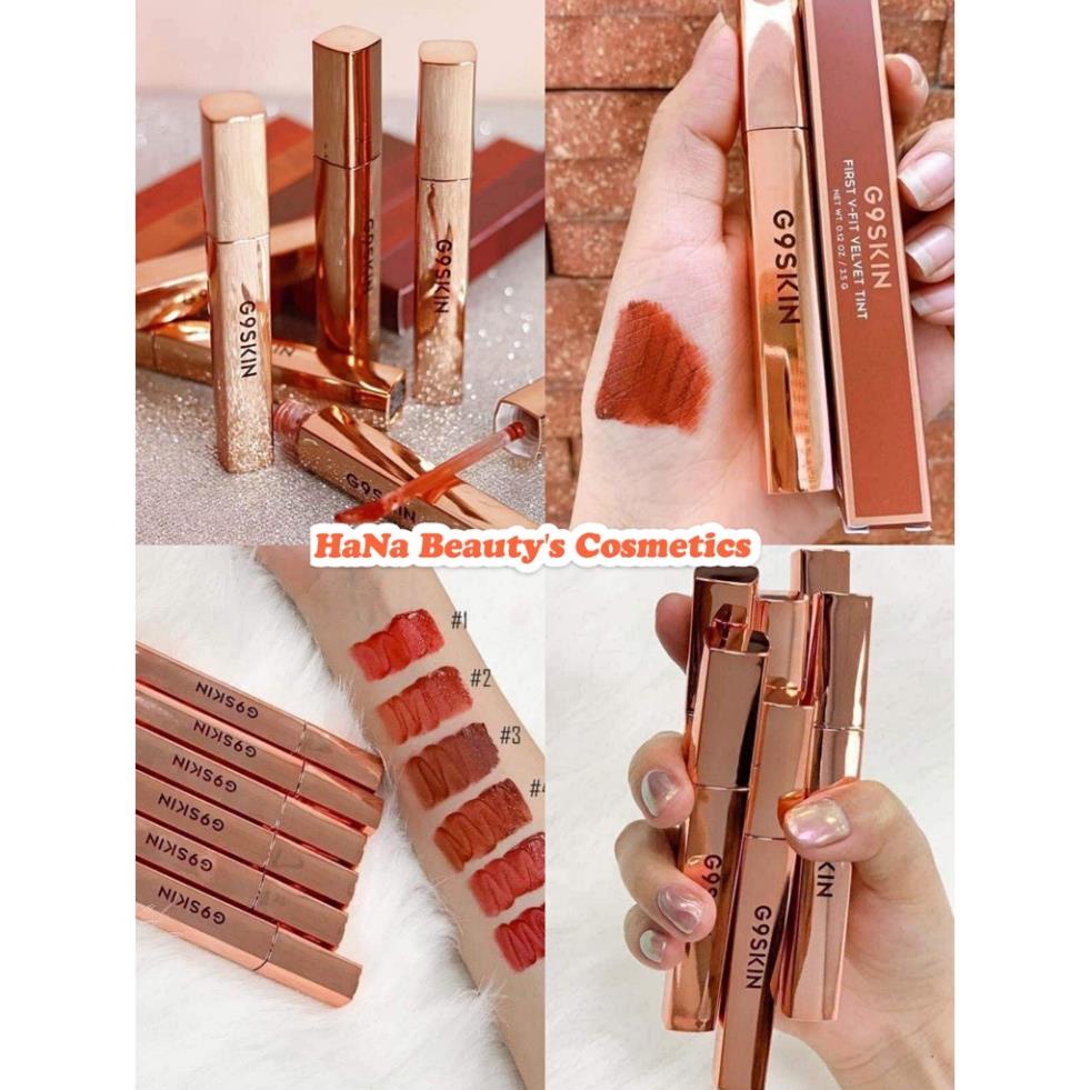 Son kem lì siêu mịn G9Skin First V-Fit Velvet Tint new