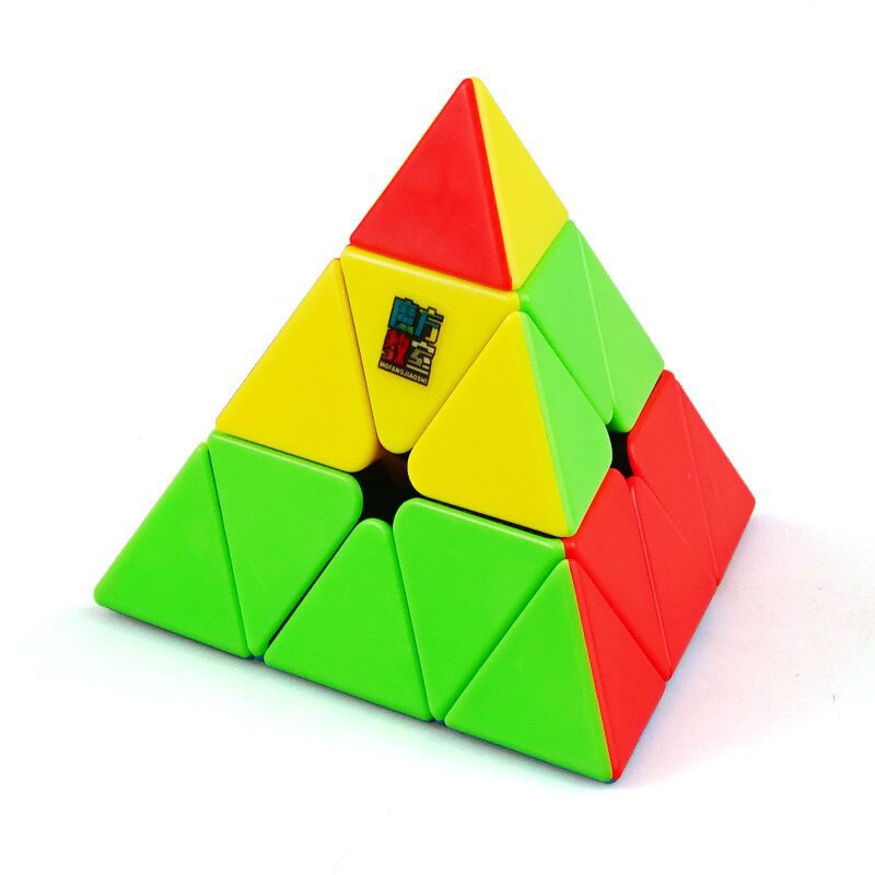 Rubik Pyraminx Stickerless MoYu MeiLong MFJS Rubik Tam Giác Cực Đẹp