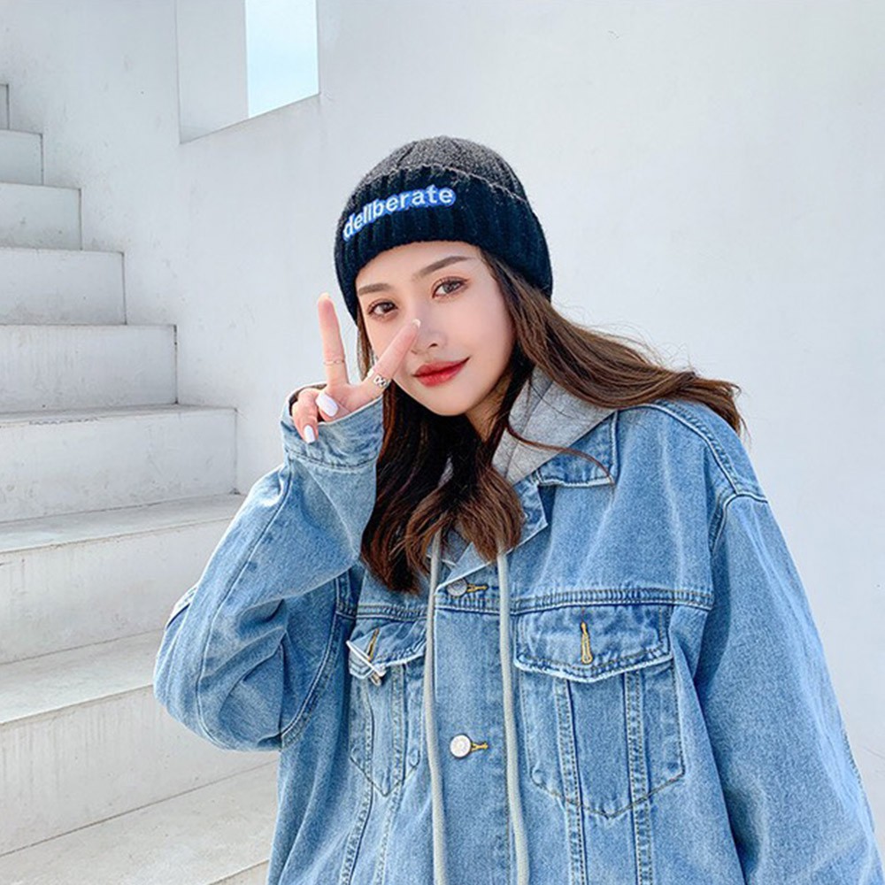 Nón len nữ, mũ len nam, mũ beanie phong cách Hàn Quốc, trẻ trung, năng động