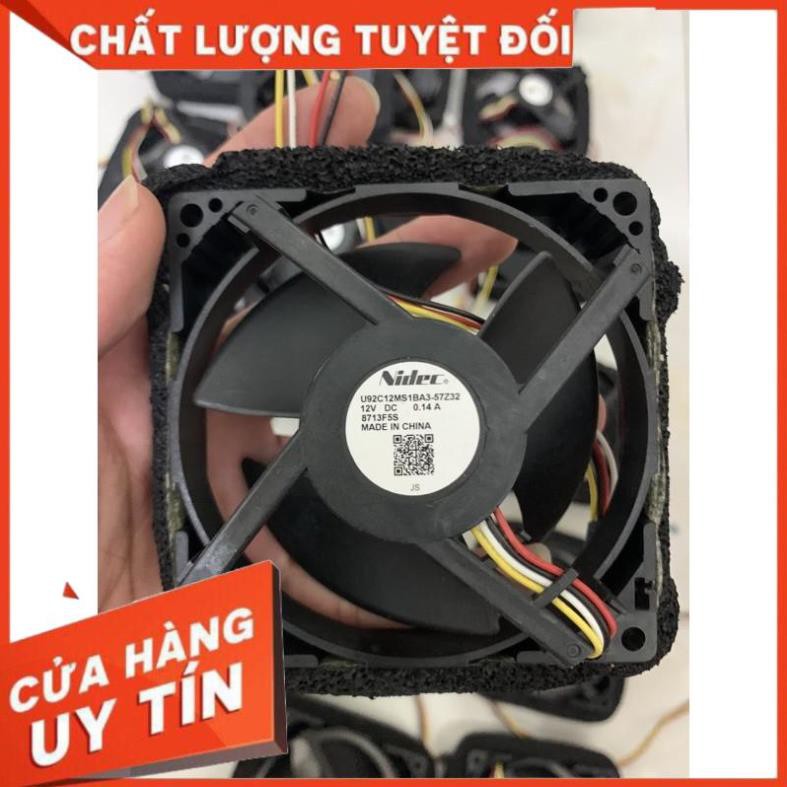 Quạt tủ lạnh Aqua, Hitachi ( 9x9 cm , 4 dây )
