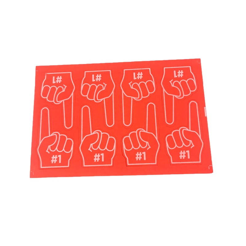 Xốp Xốp Mini 5x Đeo Ngón Tay Tiện Dụng #1 Găng Tay Cổ Vũ Thể Thao 6x10cm / 2.36x3.94 ''