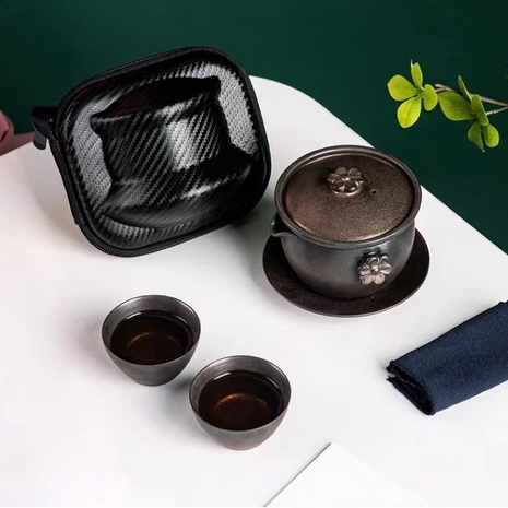 Tea-set tea-set sáng tạo đi du lịch tea-style nhật bản thu thập các gói quà tặng lễ hội