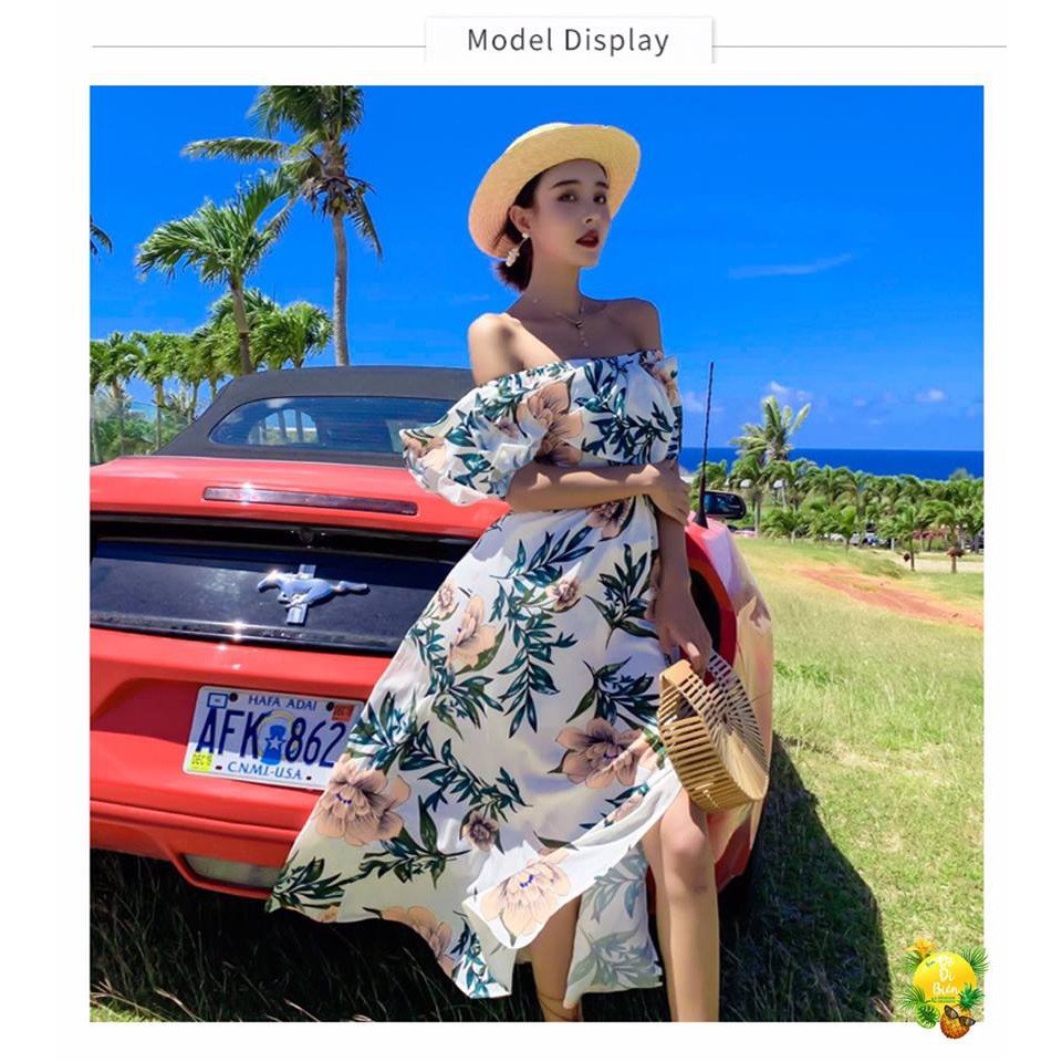 Váy maxi đi biển