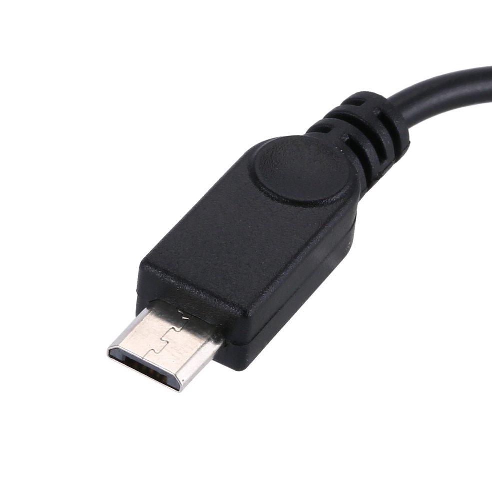 Cáp Chuyển Đổi Otg 2 Trong 1 Micro Usb Đầu Đực Sang Usb Cái