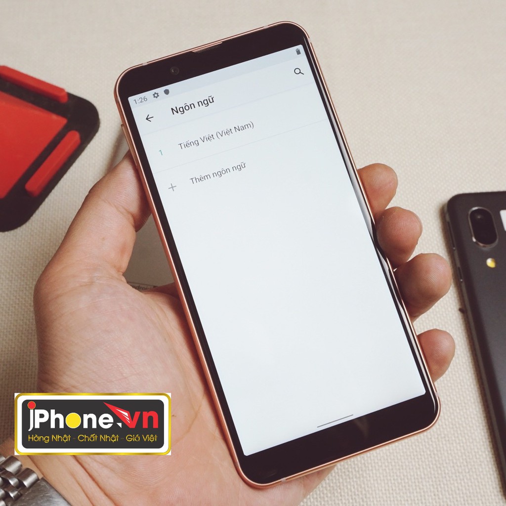 Điện thoại Sharp Android One S7 Pin chờ 1 tuần,chống nước,va đập | BigBuy360 - bigbuy360.vn