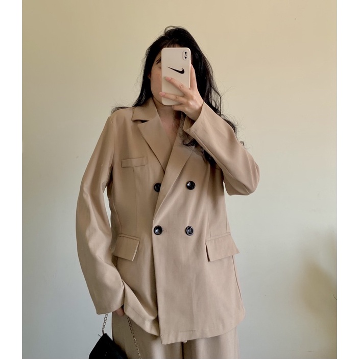 Set blazer dài tay