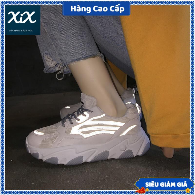 Giày thể thao/Sneakers Nữ phản quang, phong cách trẻ trung mang cực êm