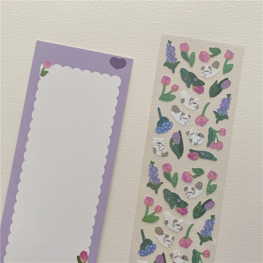 Sticker Dán Trang Trí Album Hình Hoa Hồng Dễ Thương