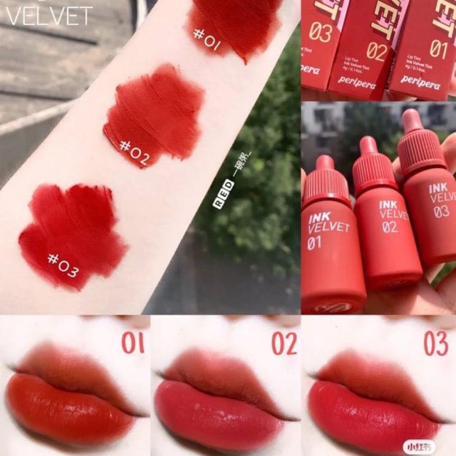 🍒3 màu son siêu hot của dòng 𝐏𝐞𝐫𝐢𝐩𝐞𝐫𝐚 𝐈𝐧𝐤 𝐓𝐡𝐞 𝐕𝐞𝐥𝐯𝐞𝐭