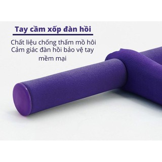 Dây Tập Thể Dục, Dây Kéo Lưng, Tập Bụng, Tập Gym 4 Ống Cao Su Đàn Hồi Đa Năng Tập Tại Nhà - S'Home