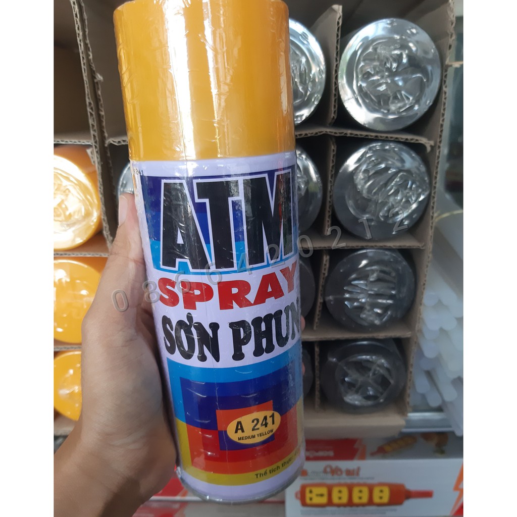 Sơn xịt  ATM SPRAY - Sơn phun cầm tay đủ màu